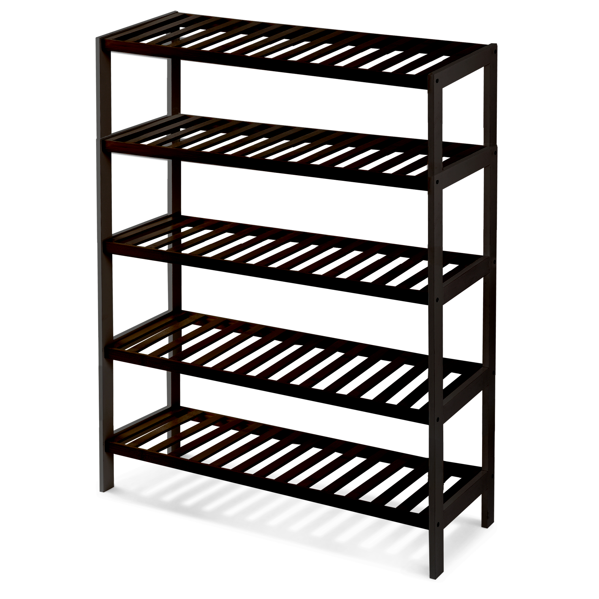 Keplin Bamboo Shoe Rack - 5 Tier