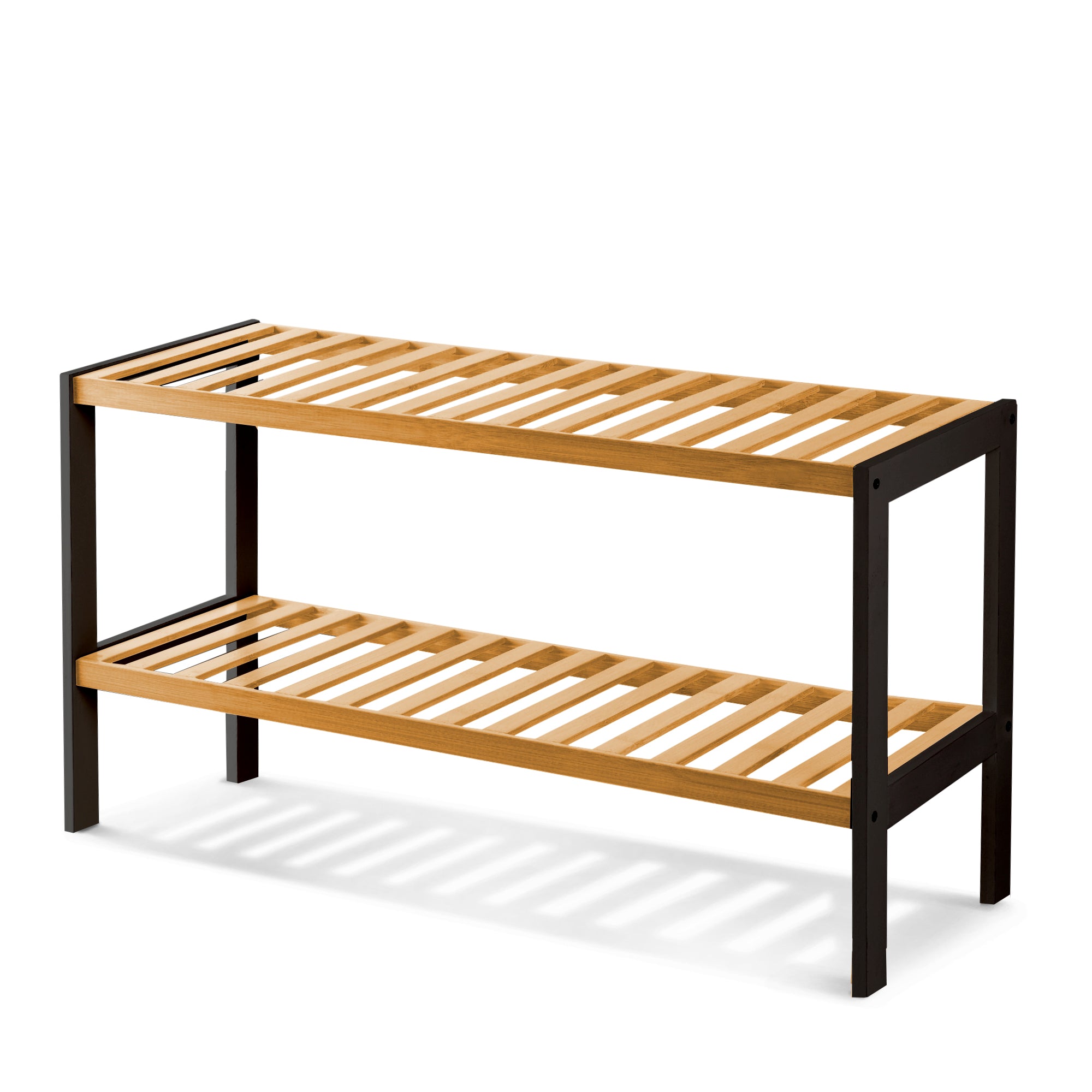 Keplin Bamboo Shoe Rack - 2 Tier