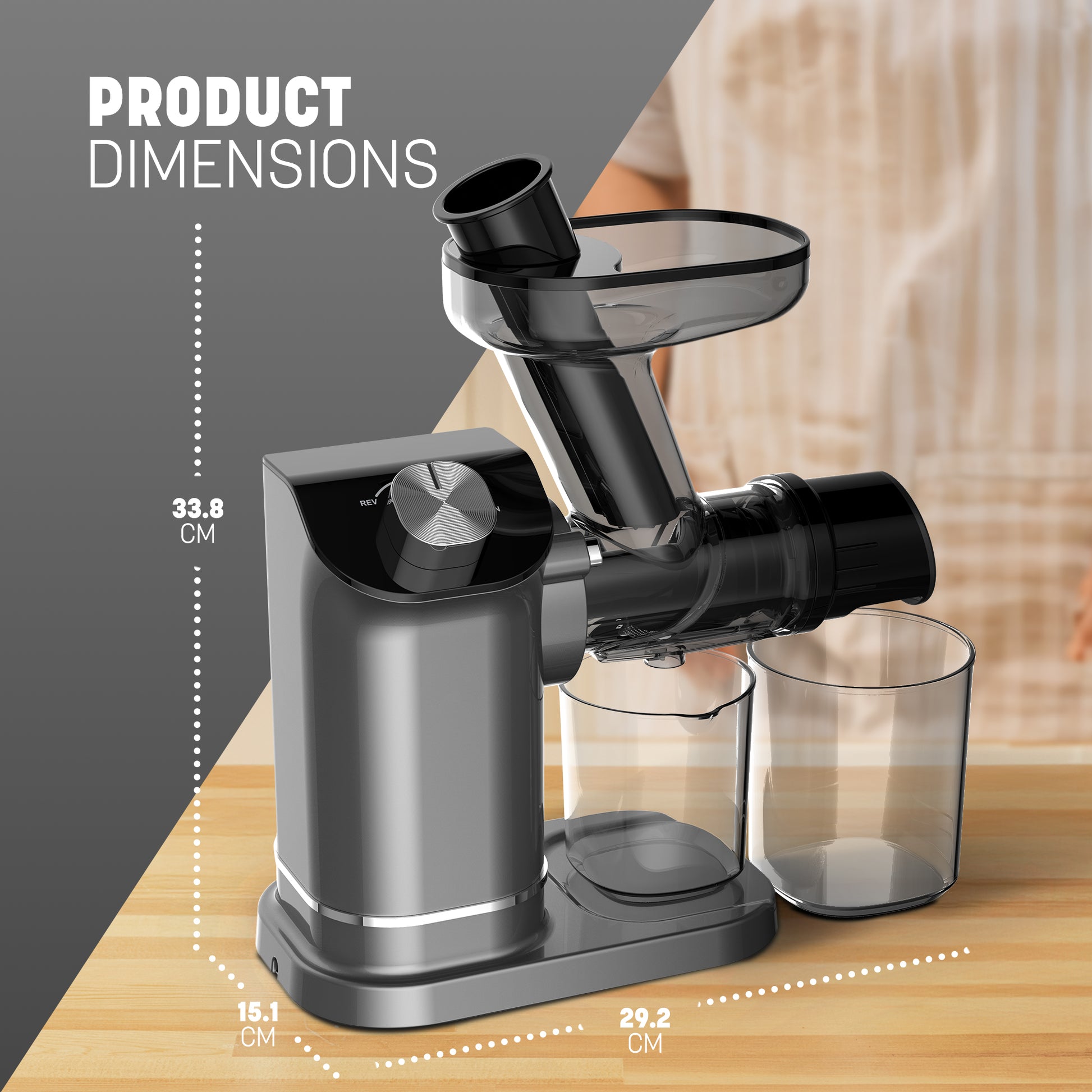 Cold Press Juicer Machine - Slow Masticating Juicer – image 11