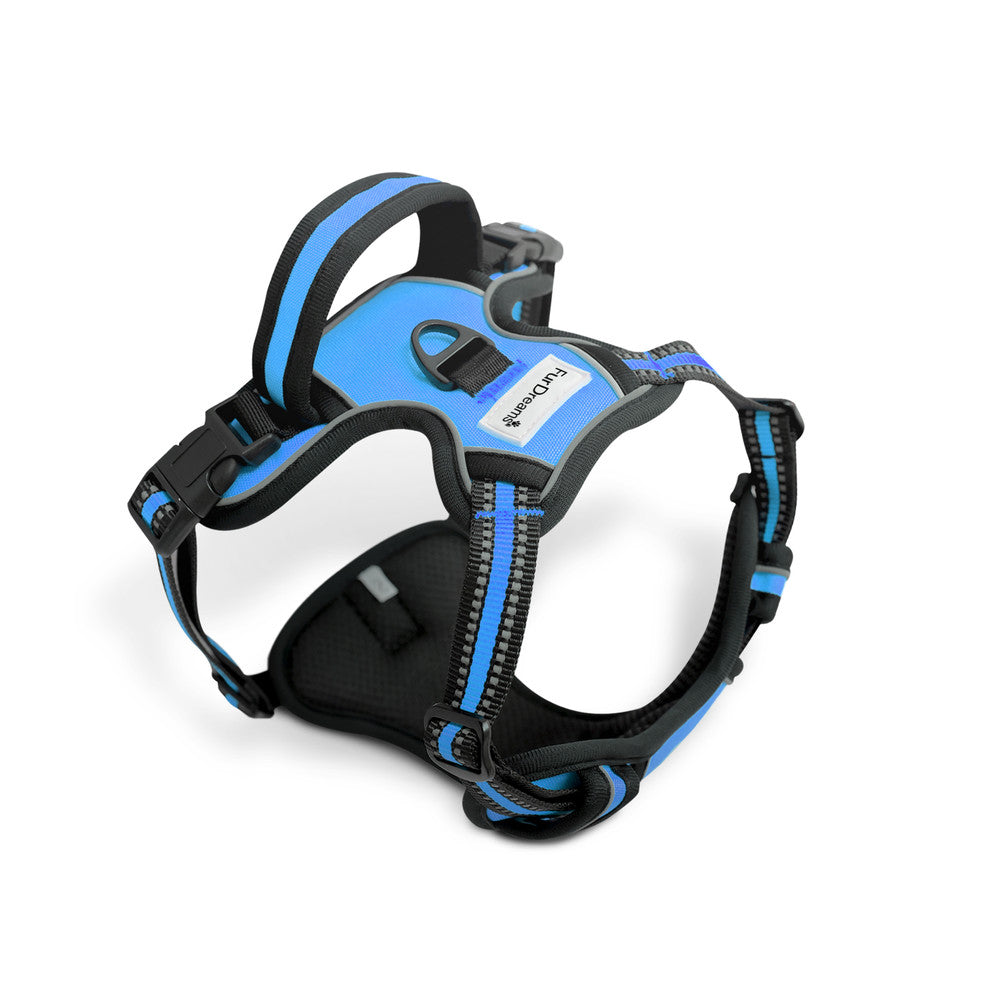 FurDreams Secure Padded Dog Harness – Comfortable No-Choke Vest with Reflective Strips, Non-Restrictive Fit, 4 Adjustable Straps, and Easy Clip-On Design – image 15