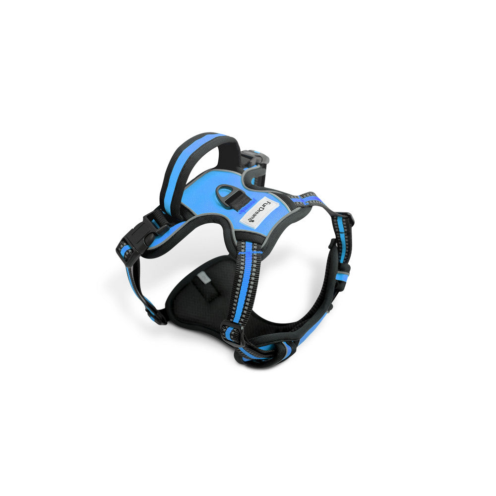 FurDreams Secure Padded Dog Harness – Comfortable No-Choke Vest with Reflective Strips, Non-Restrictive Fit, 4 Adjustable Straps, and Easy Clip-On Design – image 13