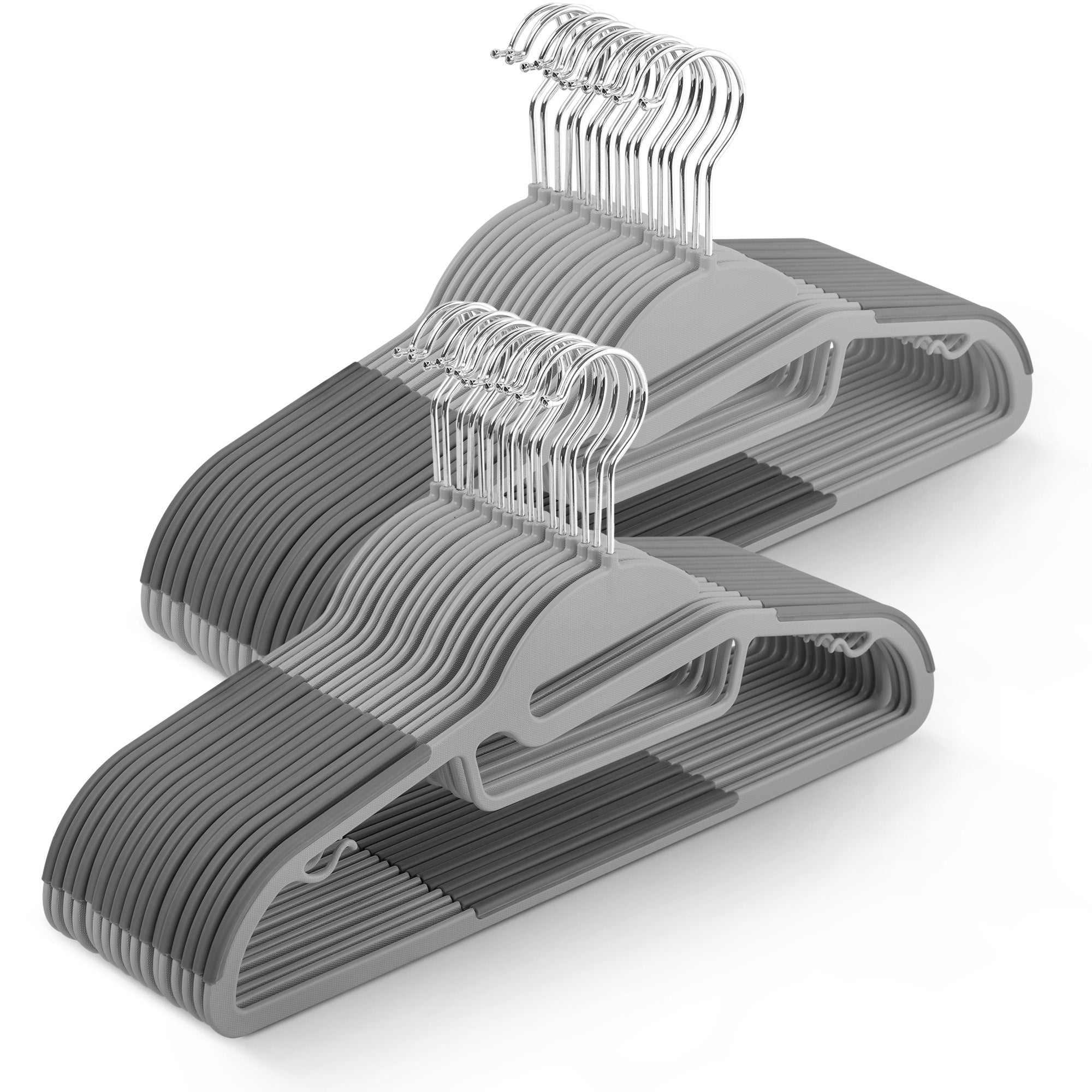 Slimline Non-Slip Clothes Hangers