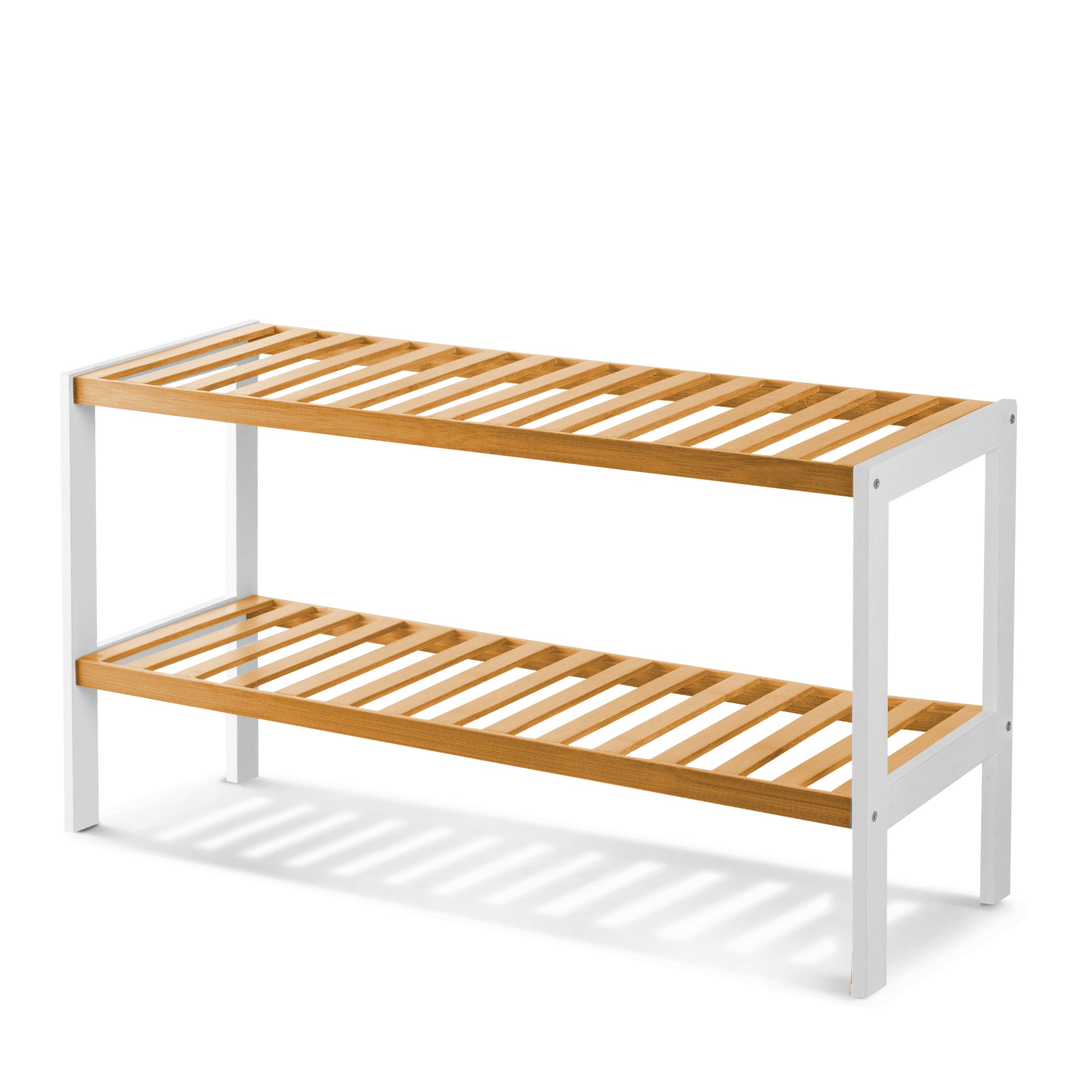 Keplin Bamboo Shoe Rack - 2 Tier