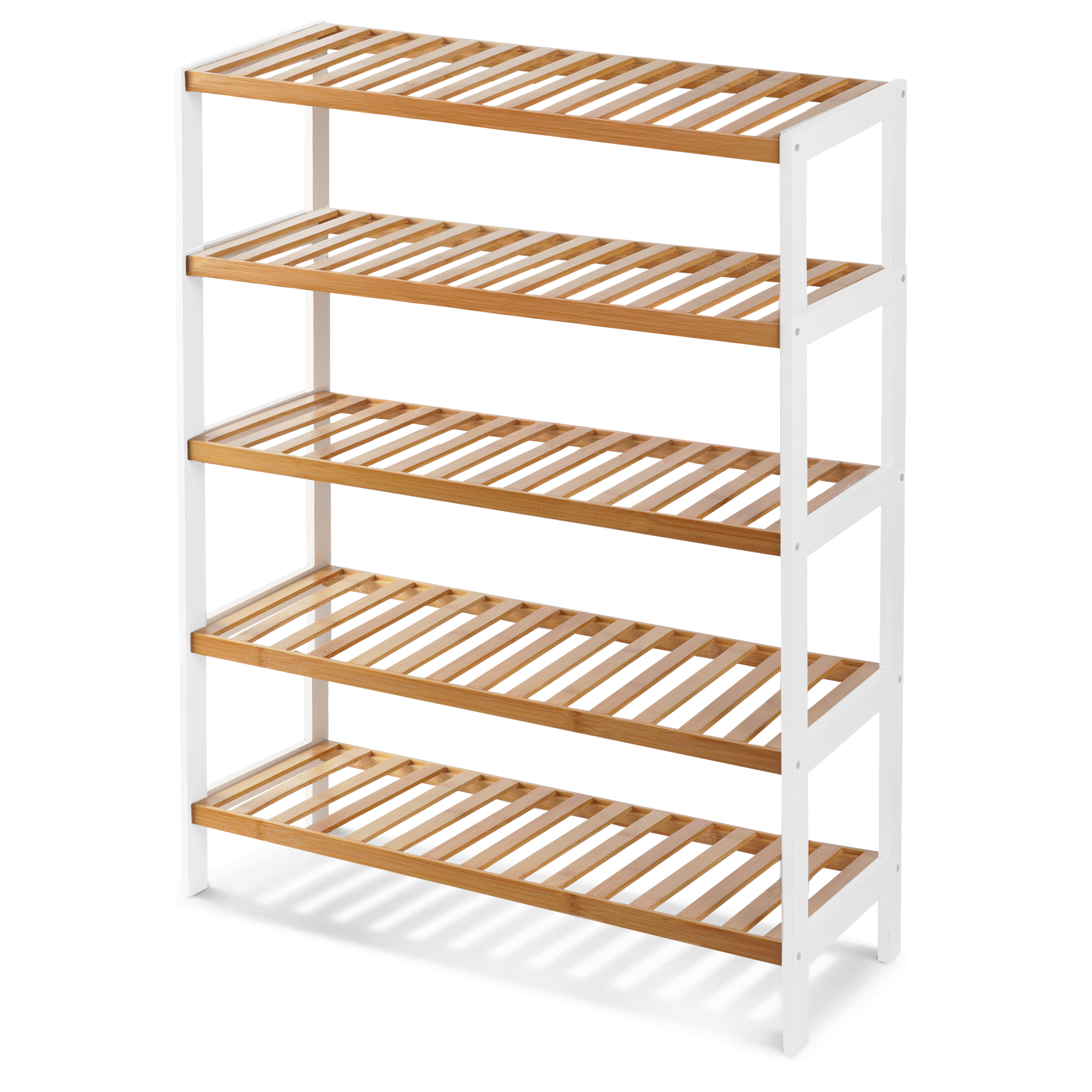 Keplin Bamboo Shoe Rack - 5 Tier