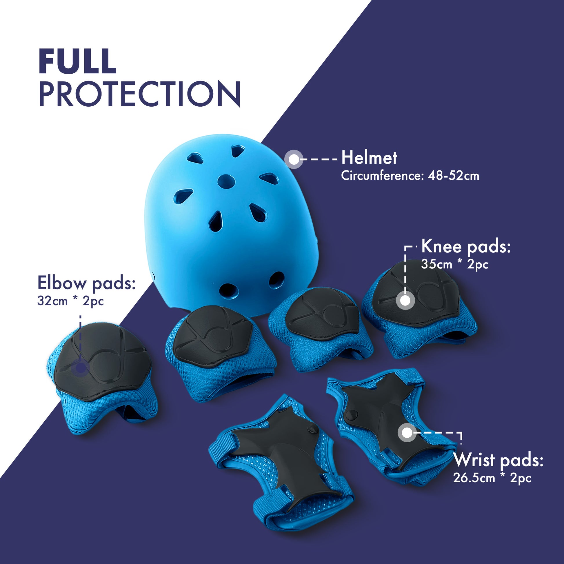KAYMAN Kids Bike Helmet age 3 to 12, Adjustable Safety Gear for Boys and Girls, Suited to Scooter, Cycling, Skateboard & Roller Skating - Protection for Boys & Girls