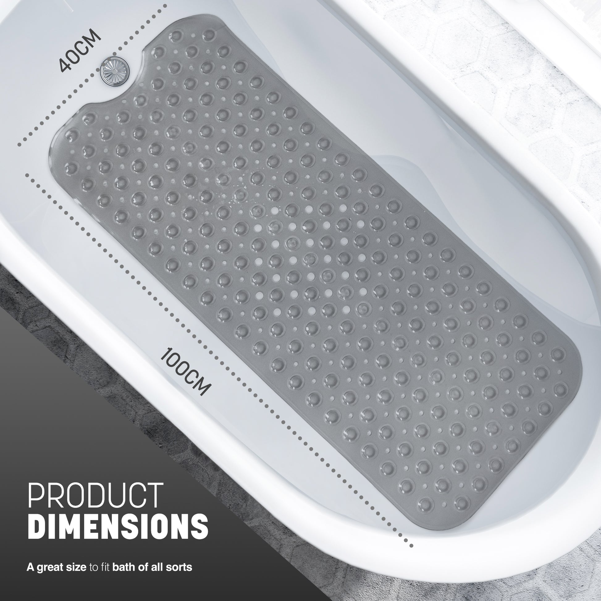 Non-Slip Bath Mat - Soft, Comfortable & Machine Washable – image 10