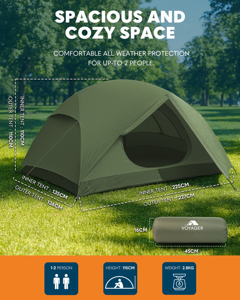 2 Man Camping Tent – image 11