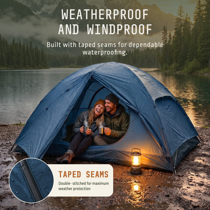 2 Man Camping Tent | Waterproof & Lightweight | Keplin