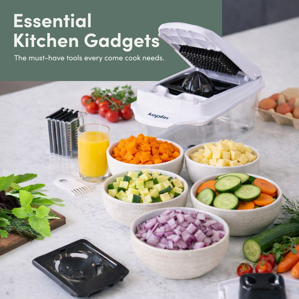 11-in-1 Vegetable Chopper with Container – image 3