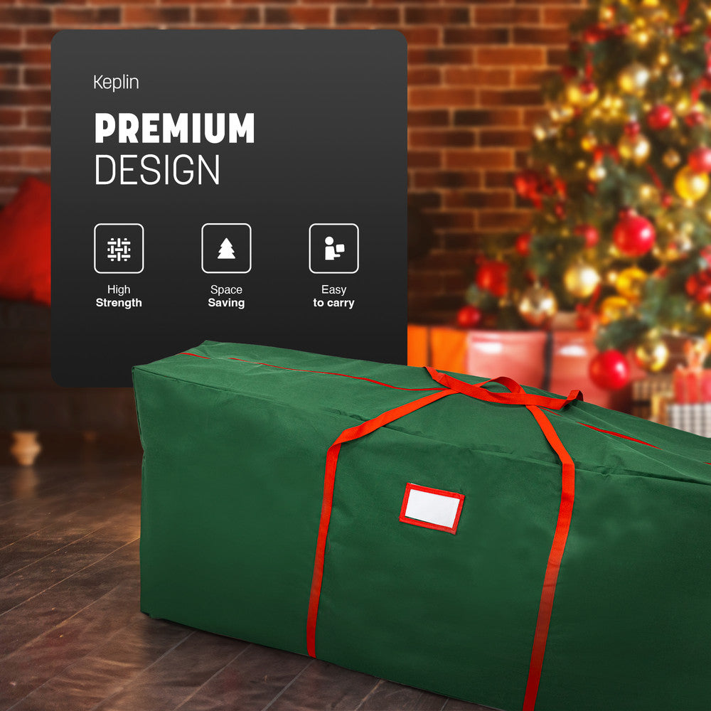 Christmas Wrapping Paper Storage Bag - Foldable, Heavy Duty, 600D Oxford Fabric – image 10