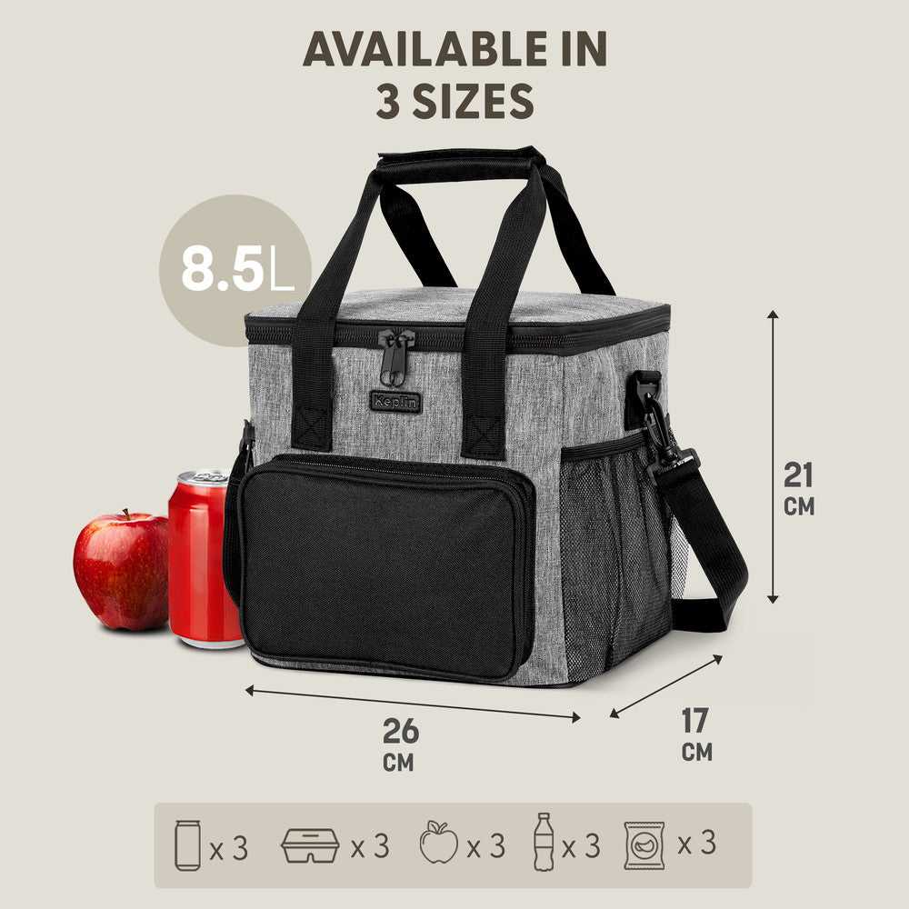 8.5 Litre Home Freezer Blocks with Picnic Bag for Family Trips - Long Lasting Reusable Ice Boards(26 x 17 x 21 cm)