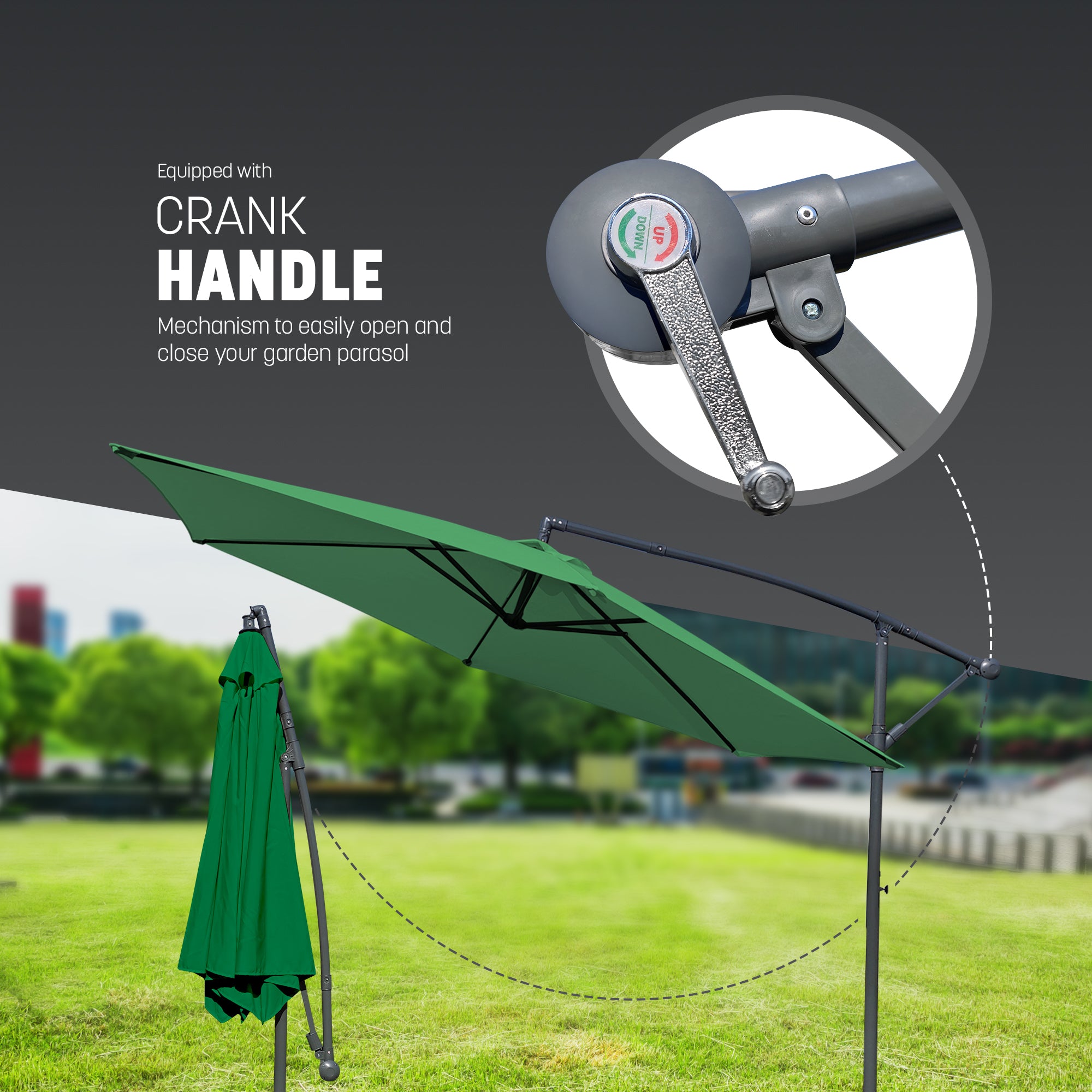 3M Cantilever Garden Parasol – image 20