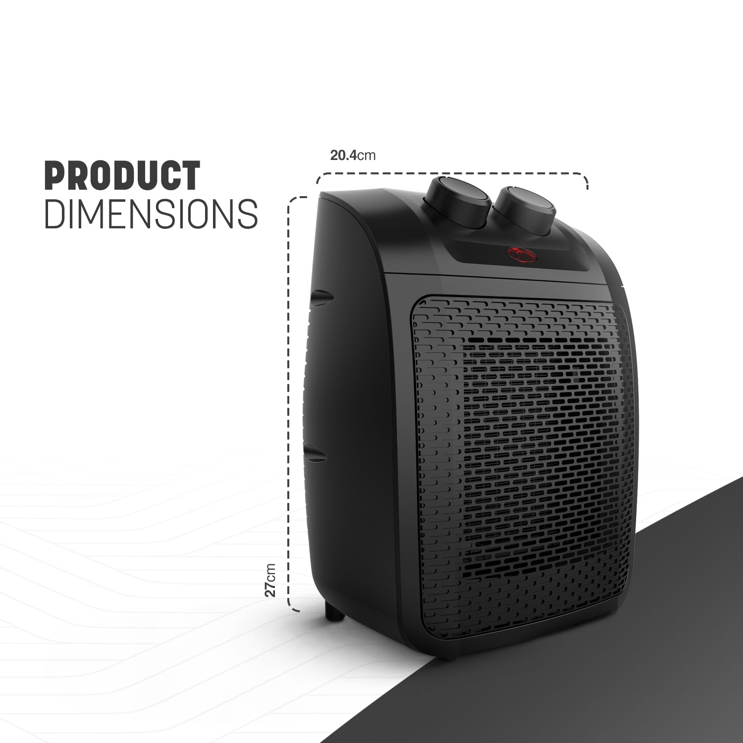 Ceramic Electric Fan Heater – image 4