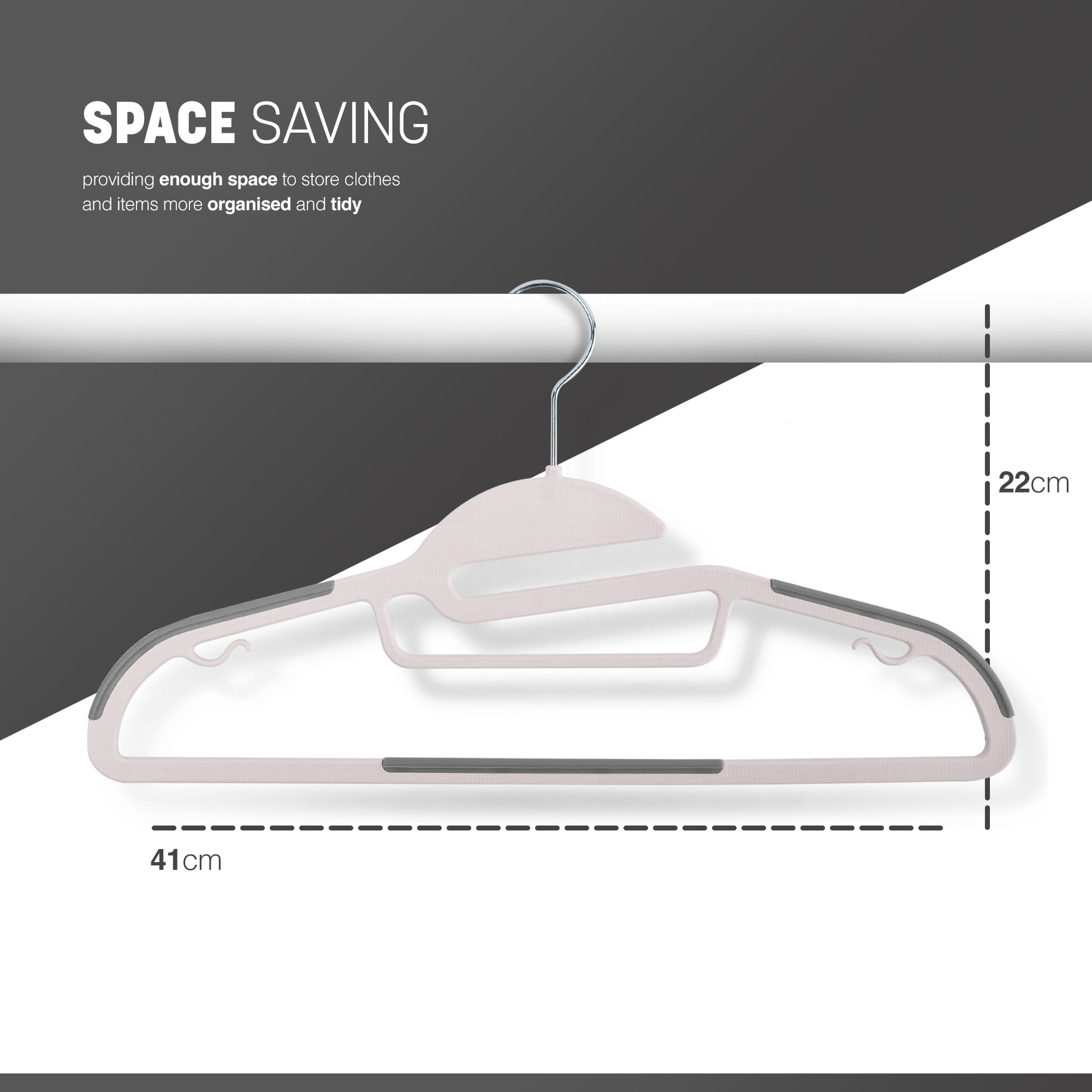 Slimline Non-Slip Clothes Hangers – image 11
