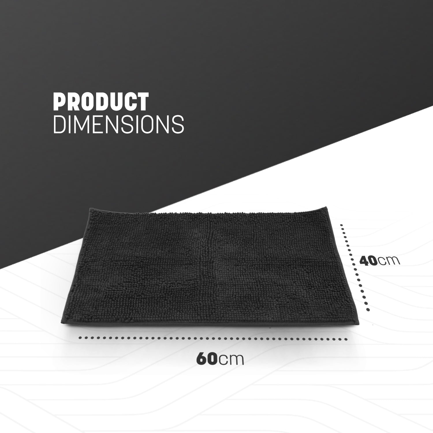 Buy Non-Slip Microfiber Bath Mat - Hygienic & Quick-Drying - UK