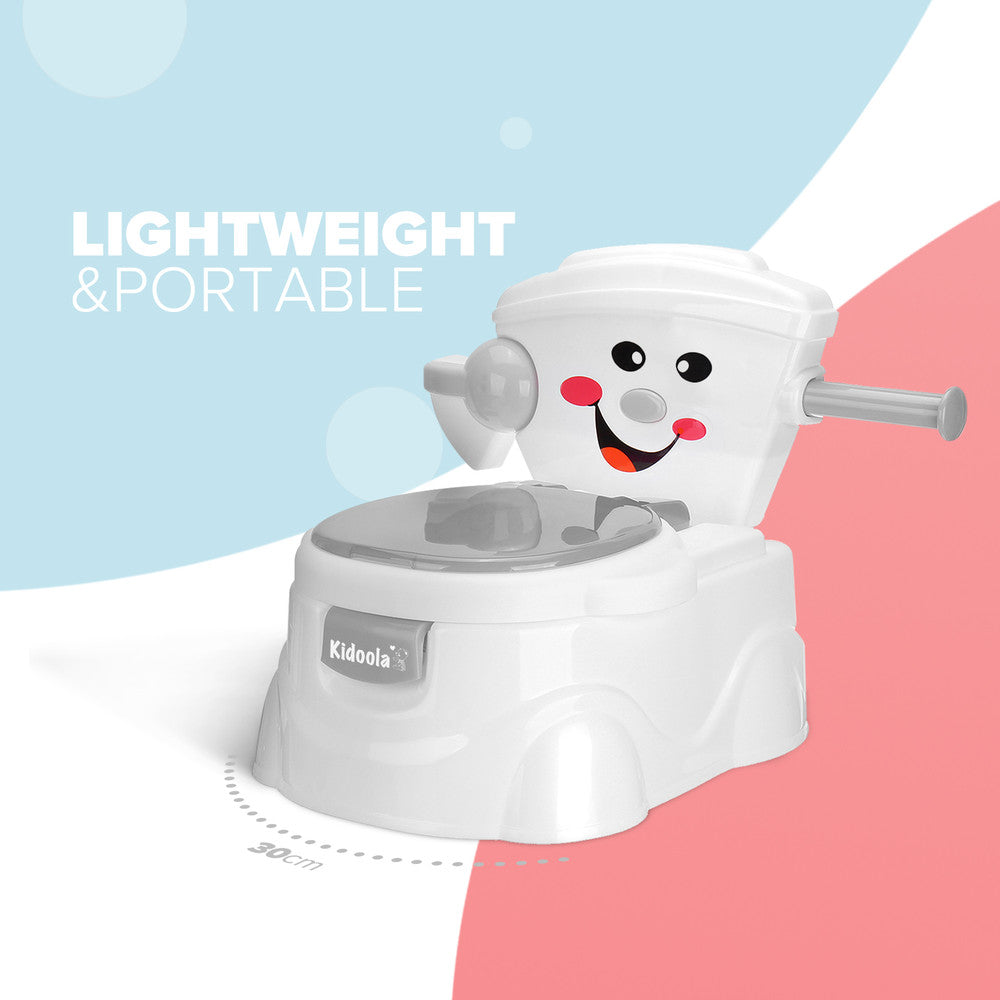 KIDOOLA Pink Potty Training Toilet Seat - Splash Guard & Portable Design for Easy Travel | Fun & Functional Potty Seat for Kids 6 Months to 5 Years – image 16