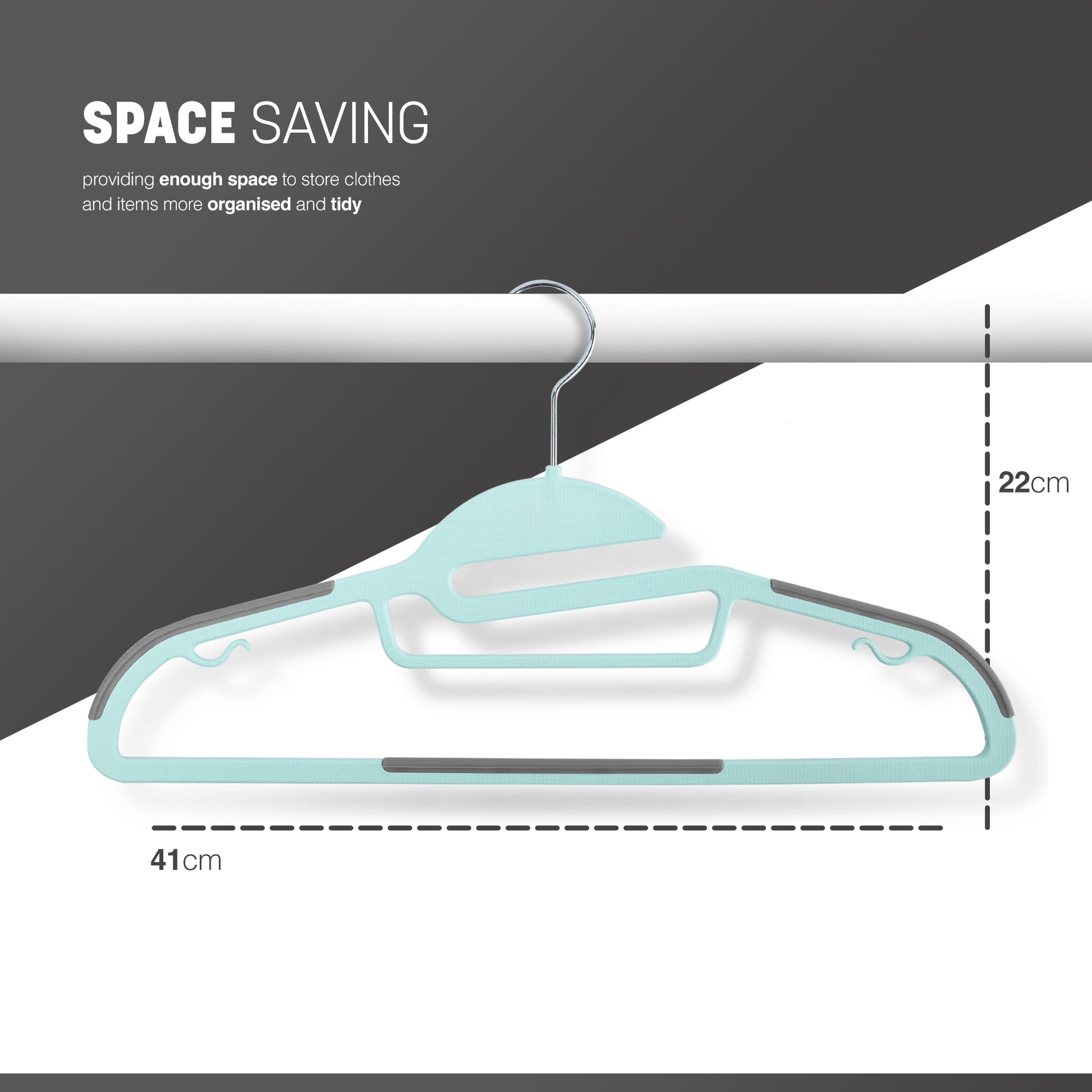 Slimline Non-Slip Clothes Hangers – image 28