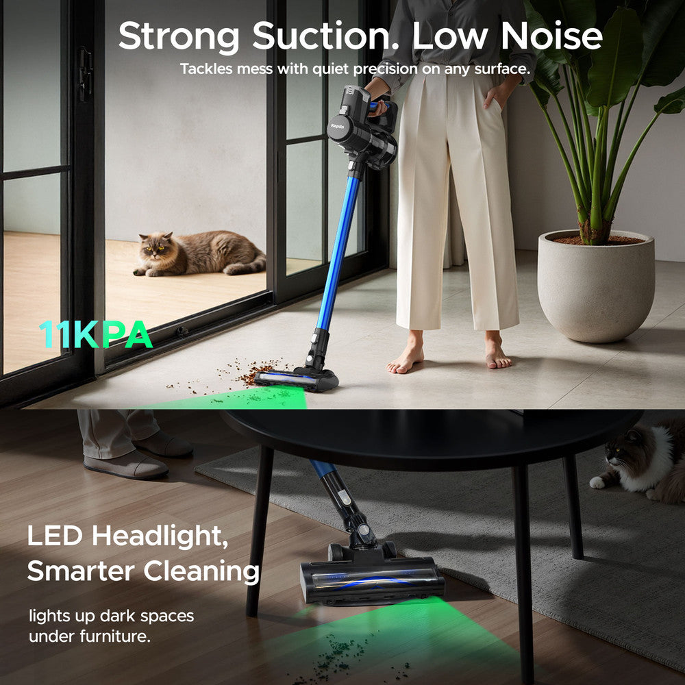 250W Cordless Vacuum Cleaner - 2 Speed