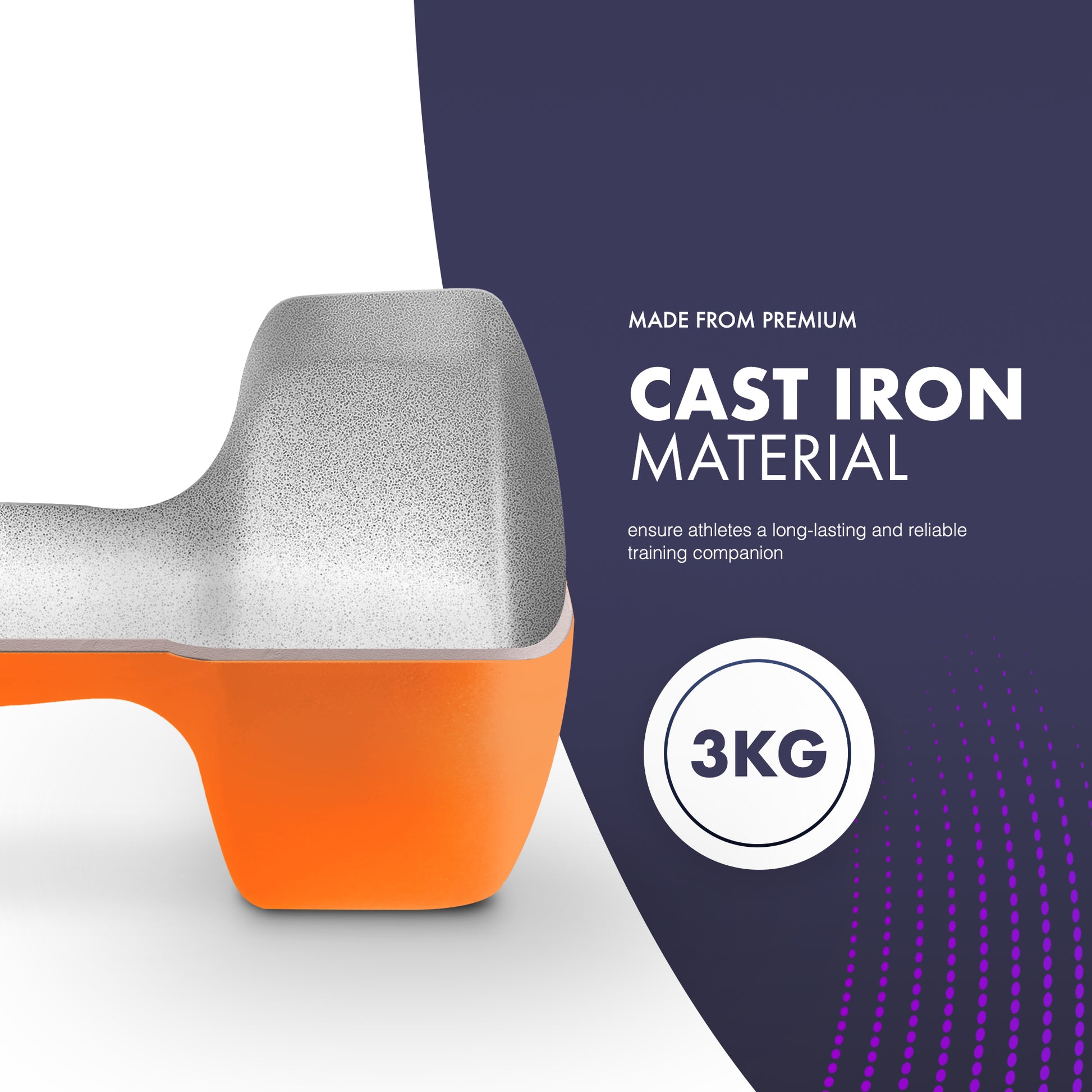 KAYMAN Neoprene Dumbbell Pair with Anti-Slip Grip, Hex Edges, Water-Resistant Surface & Workout Poster Guide - Weight Set for Home, Gym & Fitness Training Equipment (1kg 2kg 3kg 4kg 5kg 6kg 7kg 8kg 9kg 10kg)