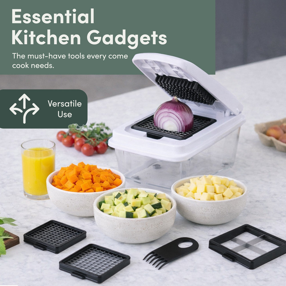 4-in-1 Vegetable Chopper with Container
