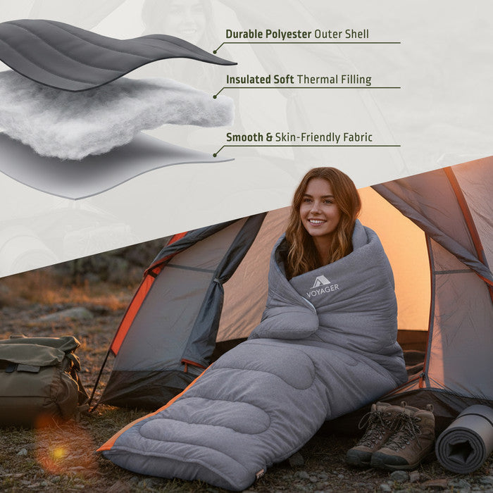 Adults Sleeping Bag for Camping & Backpacking