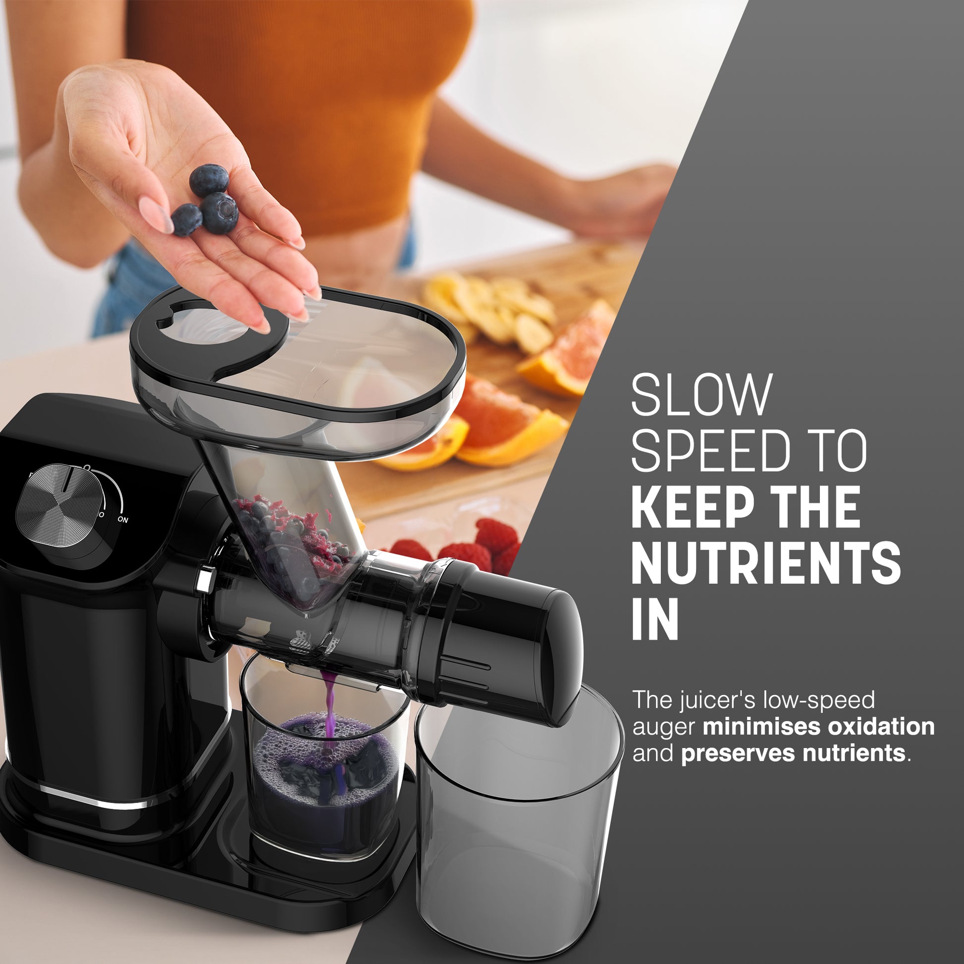 Cold Press Juicer Machine - Slow Masticating Juicer – image 6