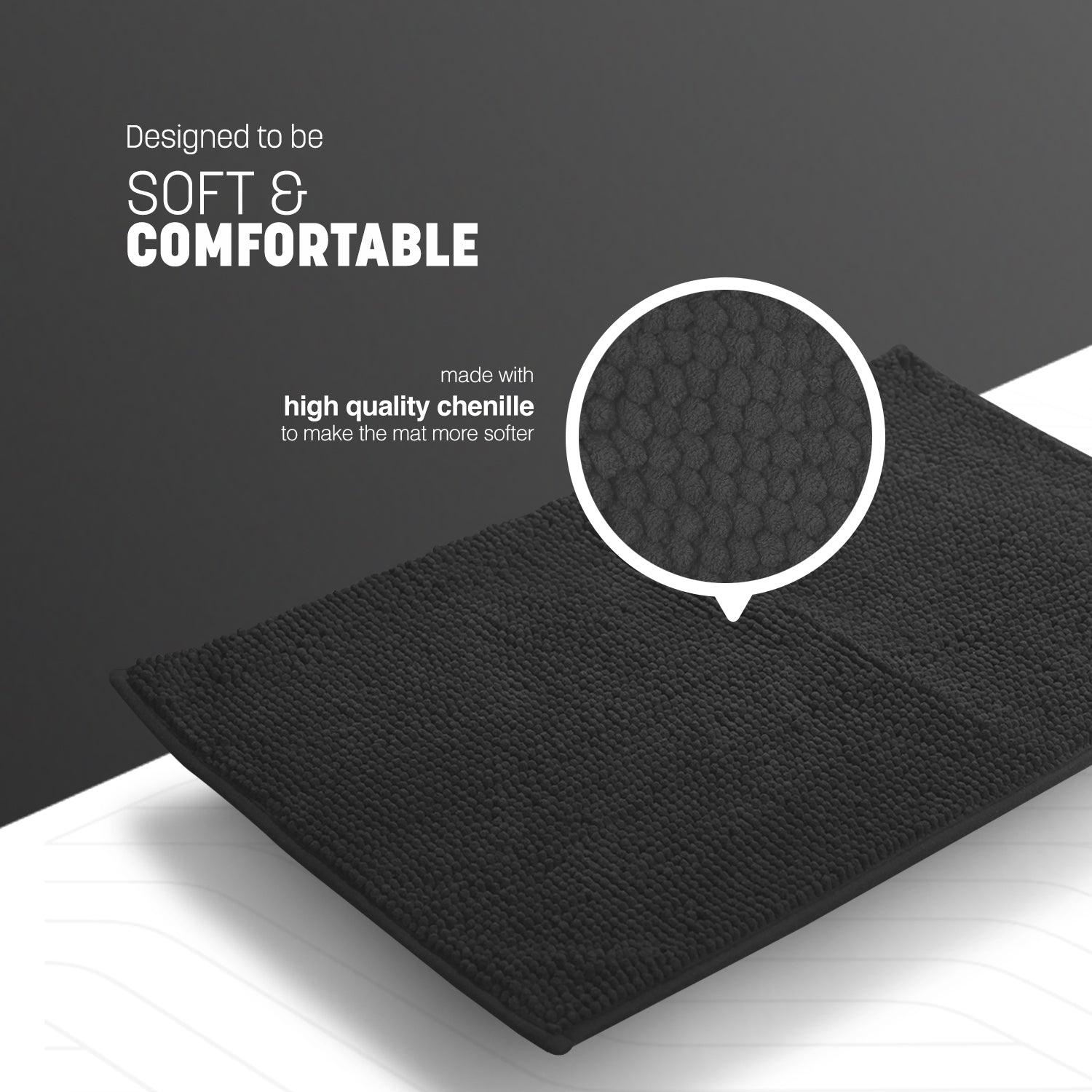 Buy Non-Slip Microfiber Bath Mat - Hygienic & Quick-Drying - UK