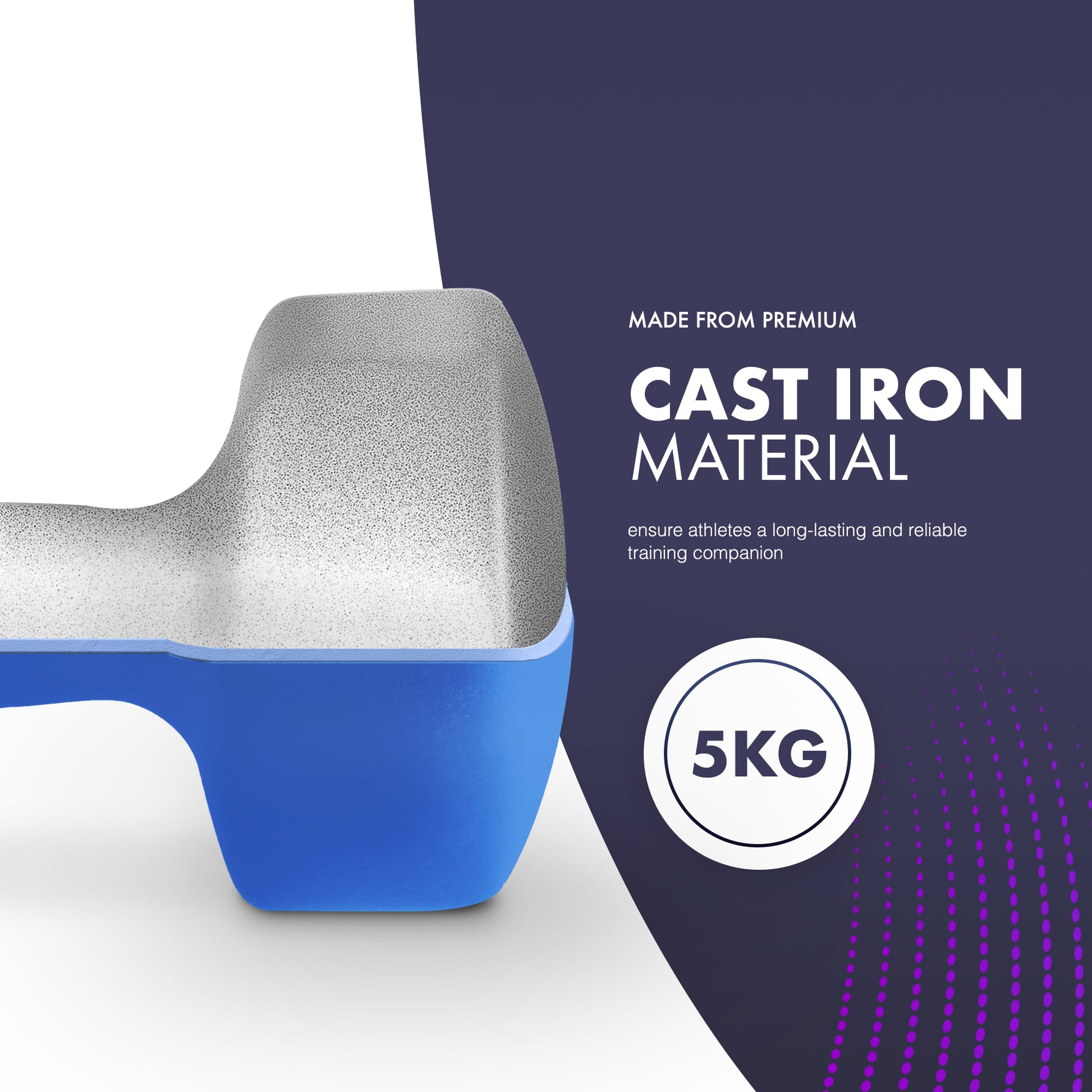 KAYMAN Neoprene Dumbbell Pair with Anti-Slip Grip, Hex Edges, Water-Resistant Surface & Workout Poster Guide - Weight Set for Home, Gym & Fitness Training Equipment (1kg 2kg 3kg 4kg 5kg 6kg 7kg 8kg 9kg 10kg)