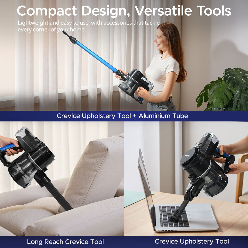 250W Cordless Vacuum Cleaner - 2 Speed