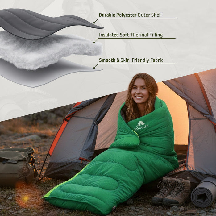 Adults Sleeping Bag for Camping & Backpacking