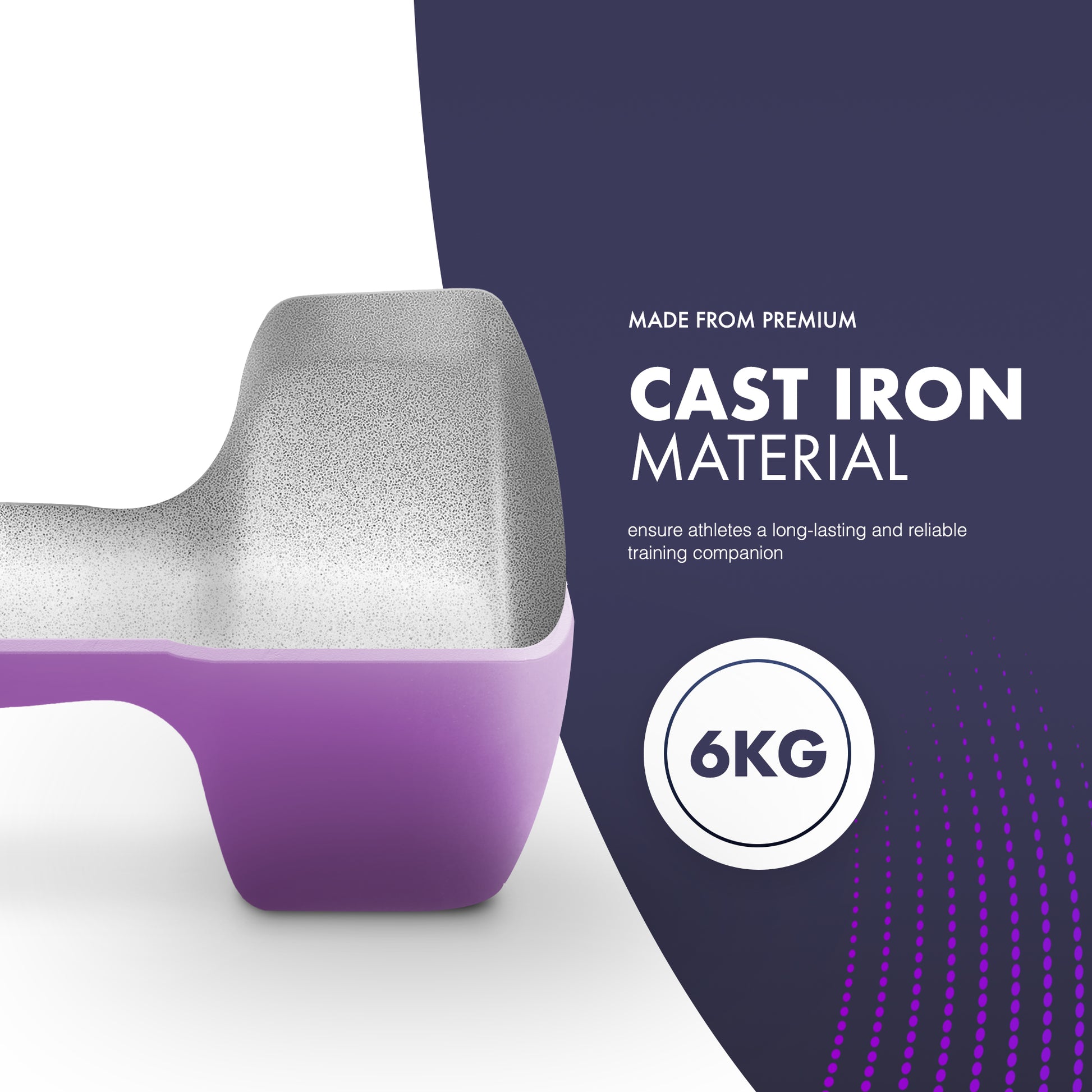 KAYMAN Neoprene Dumbbell Pair with Anti-Slip Grip, Hex Edges, Water-Resistant Surface & Workout Poster Guide - Weight Set for Home, Gym & Fitness Training Equipment (1kg 2kg 3kg 4kg 5kg 6kg 7kg 8kg 9kg 10kg)