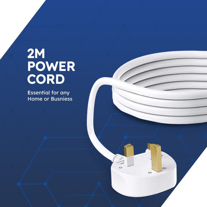 Desiretech 6 Gang Extension Lead, 1m
