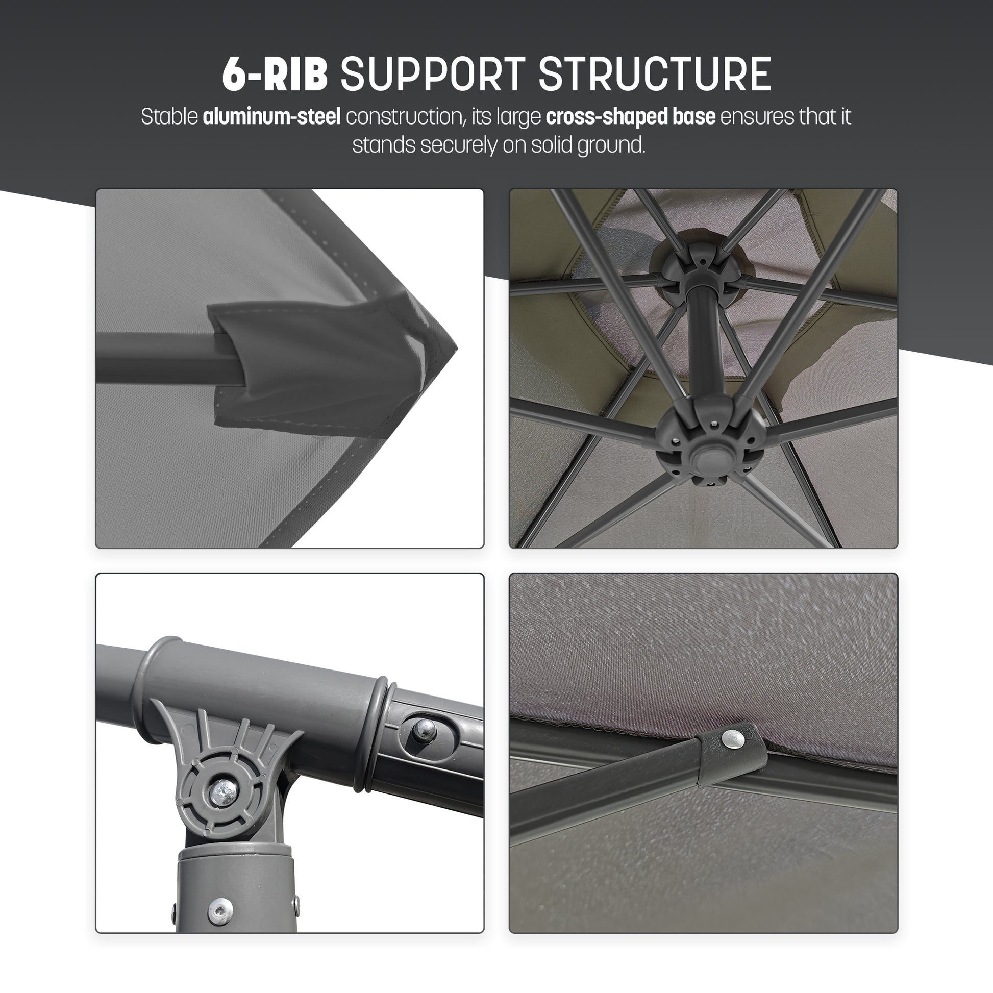 3M Cantilever Garden Parasol – image 12
