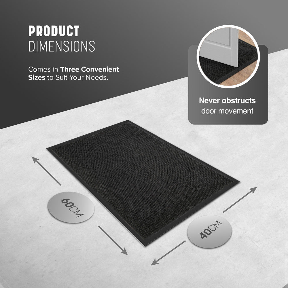 Dirt-Catching & Water-Absorbent Doormat - 40 x 60cm – image 5