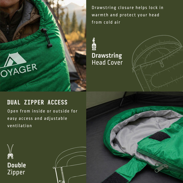 Adults Sleeping Bag for Camping & Backpacking