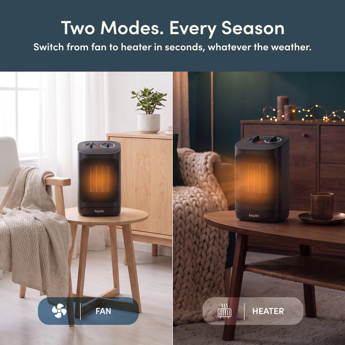 1500W Oscillating Ceramic Electric Heater