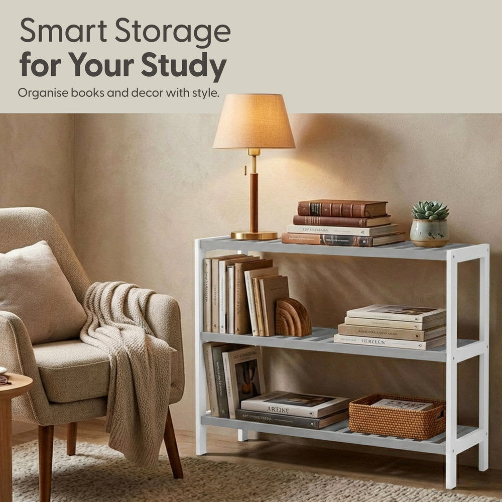 Bamboo Shoe Rack - 3 Tier