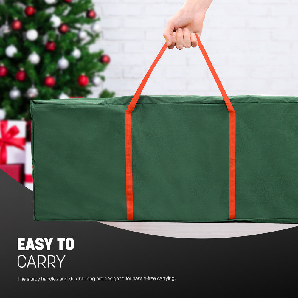 Christmas Wrapping Paper Storage Bag - Foldable, Heavy Duty, 600D Oxford Fabric – image 12