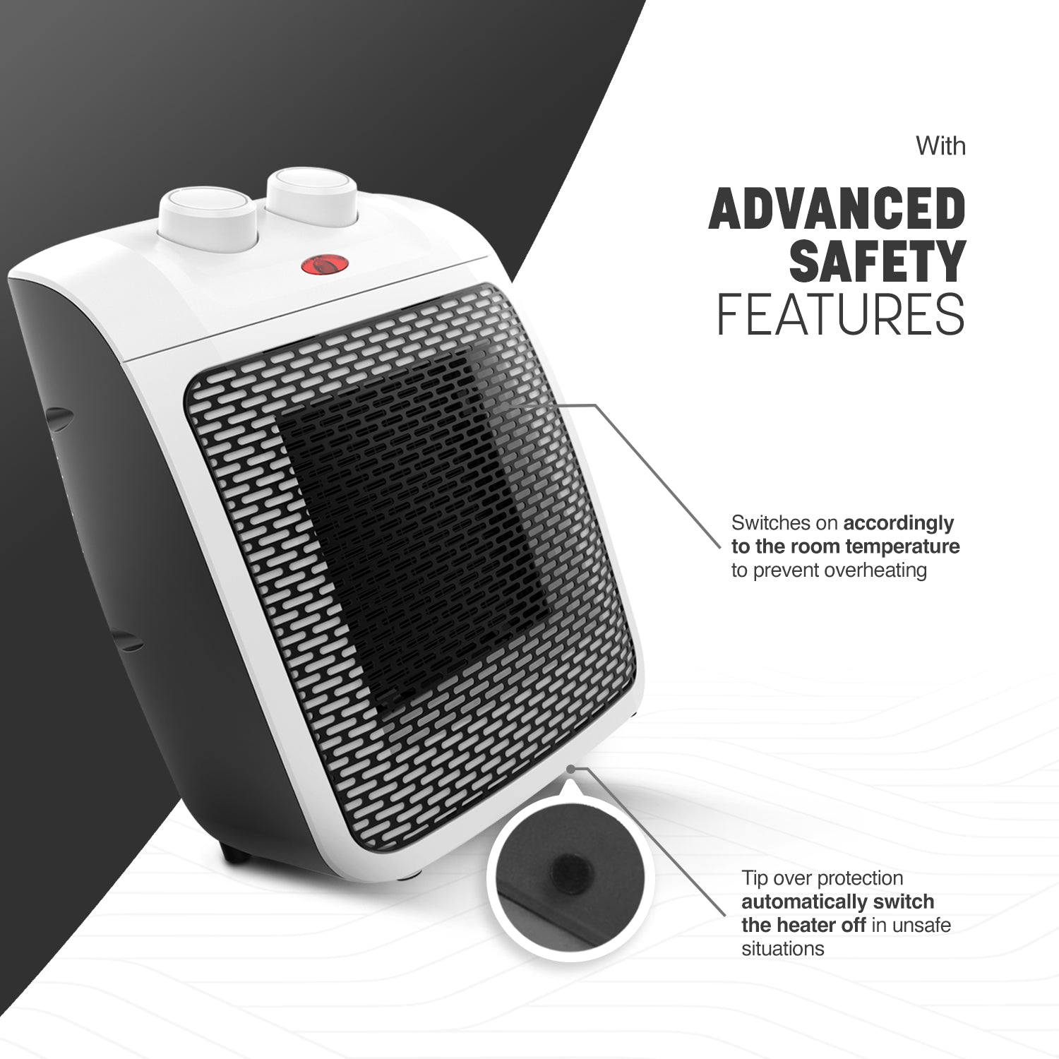 Ceramic Electric Fan Heater – image 7