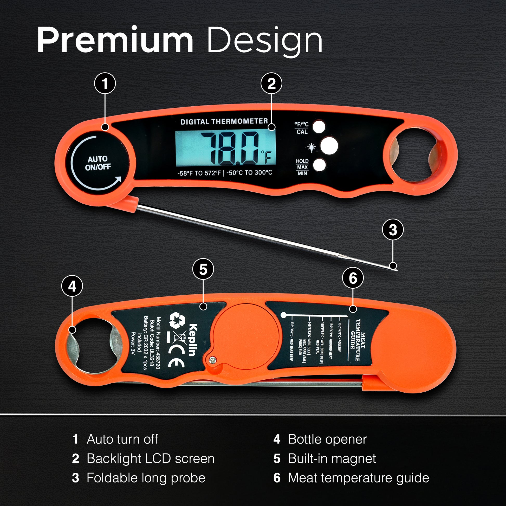 Instant Read Meat Thermometer – image 12