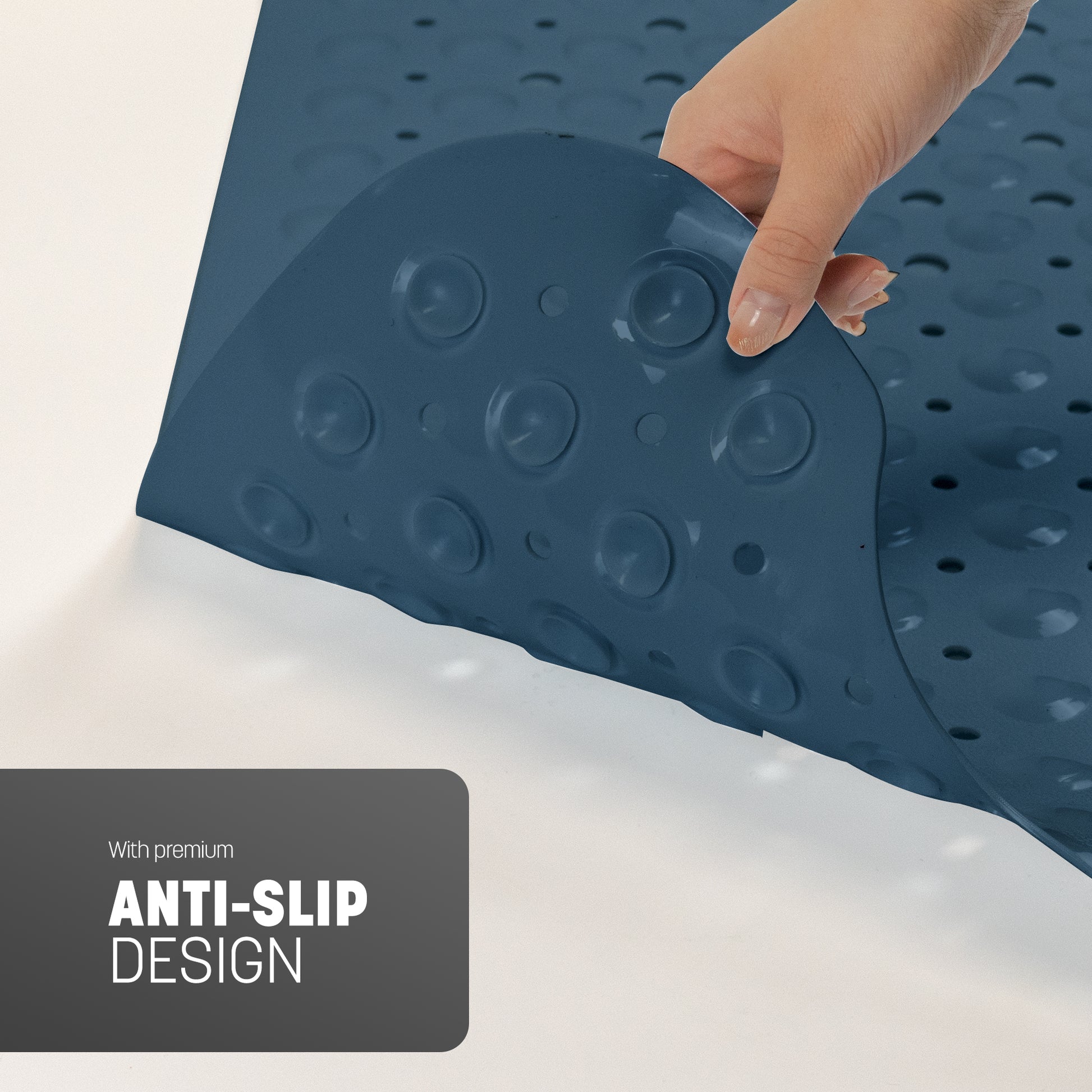 Non-Slip Bath Mat - Soft, Comfortable & Machine Washable