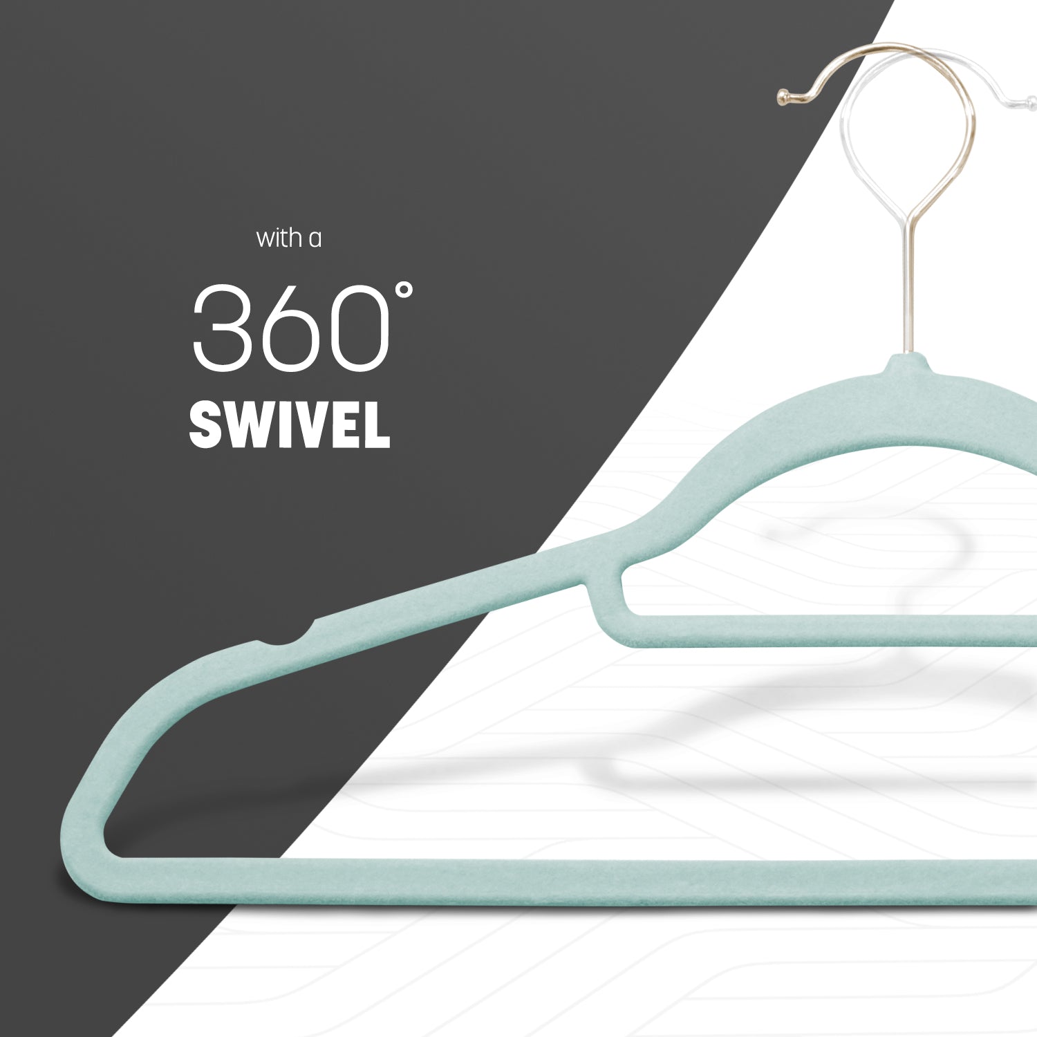 Velvet Clothes Hangers - 50 Pack