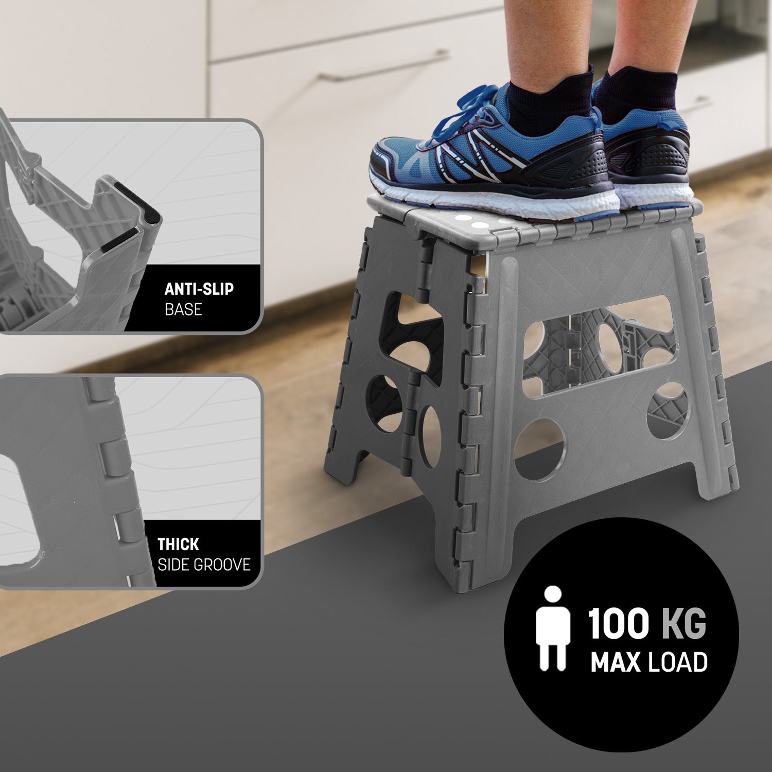 13 inch Heavy Duty Folding Step Stool