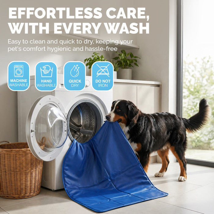 FurDreams Plain Pet Cooling Mat for Dogs Cats Medium