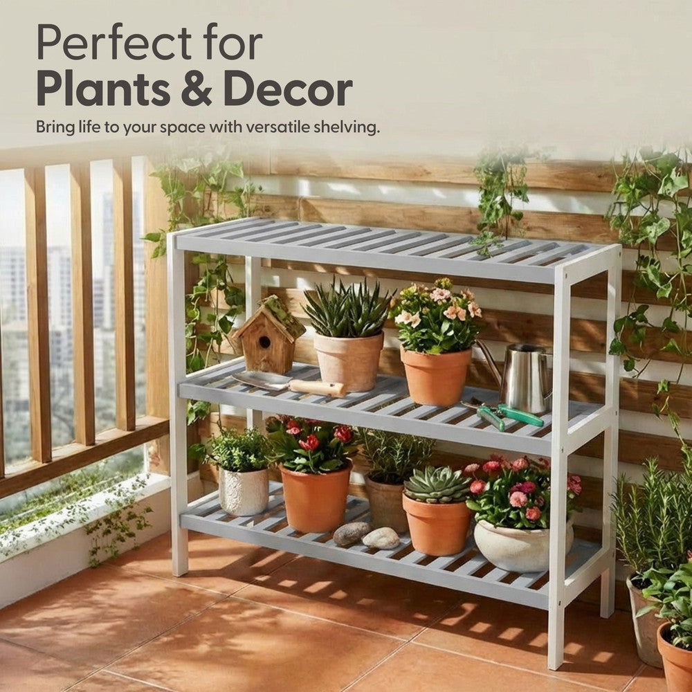 Bamboo Shoe Rack - 3 Tier