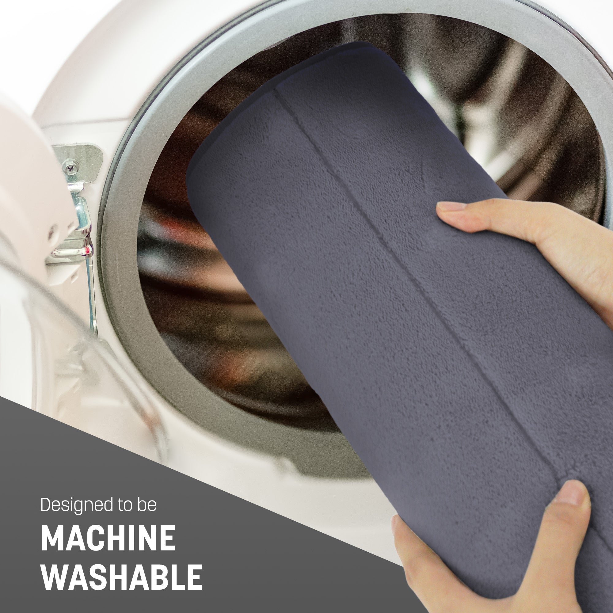 KEPLIN Ultra-Soft Memory Foam Bath Mat - Highly Absorbent, Non-Slip, Machine Washable Luxury for Bathroom Floors- 60x 90cm