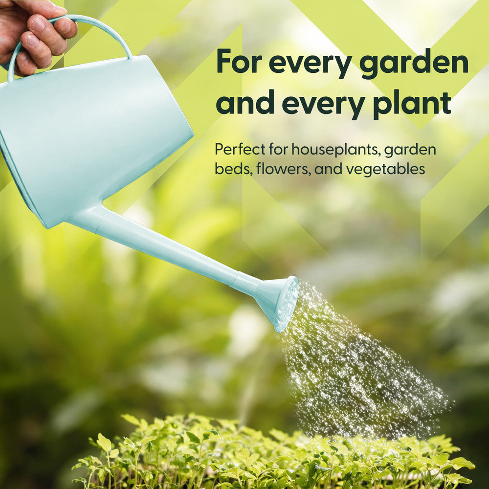 1.8L Plastic Watering Can with Plastic Sprinkler Rose – image 6