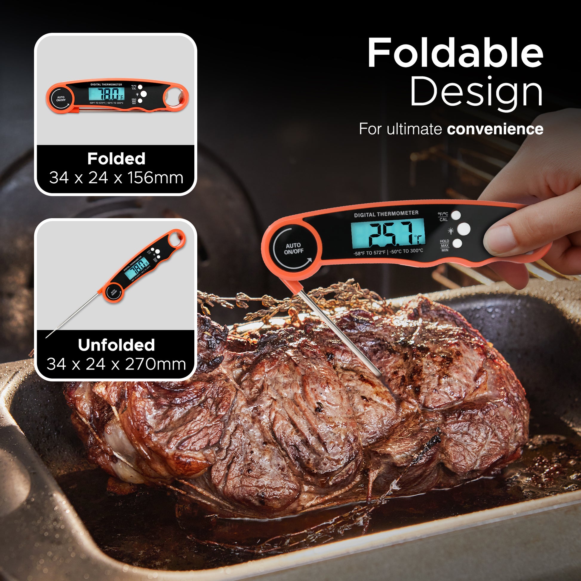 Instant Read Meat Thermometer – image 13