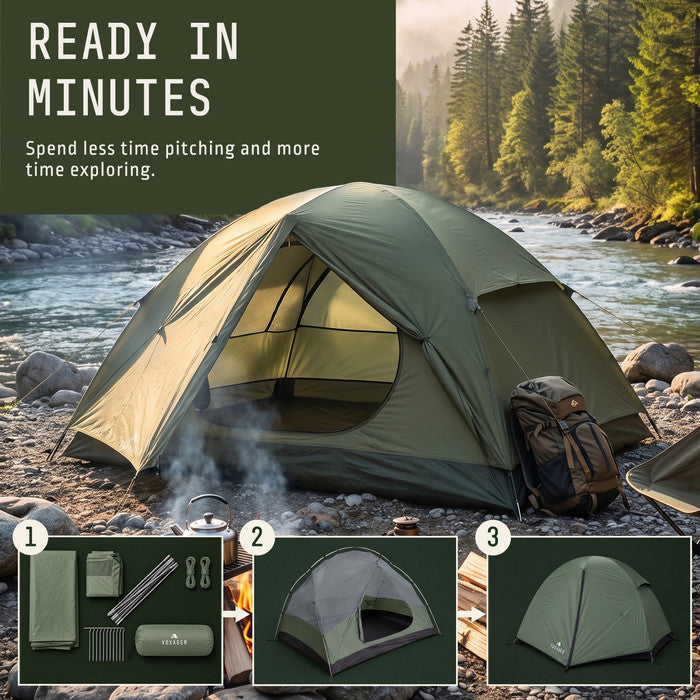 2 Man Camping Tent