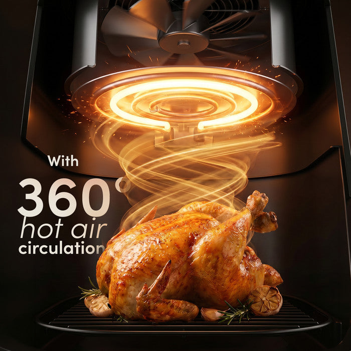 Digital Air Fryer 8 Preset Cooking Programmes – Chips, Chicken & More